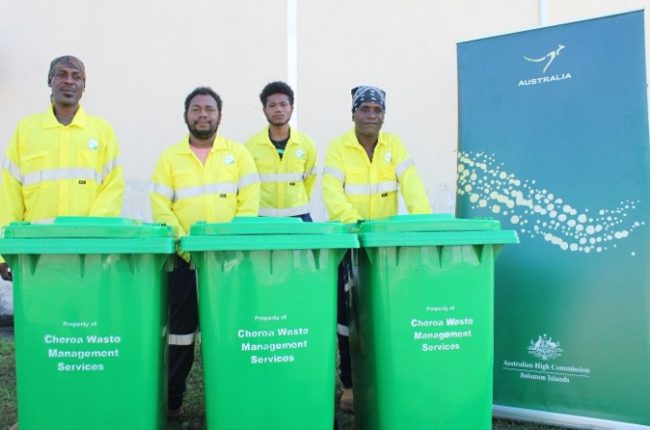 Australia is proud to be supporting and empowering local businesses like Cheroa Waste Management Services to tackle waste management challenges and create sustainable solutions