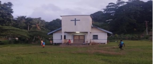 Gizo church closed since 2010 as people are busy in fundraising activities for Junior Rove and cohorts in North New Georgia