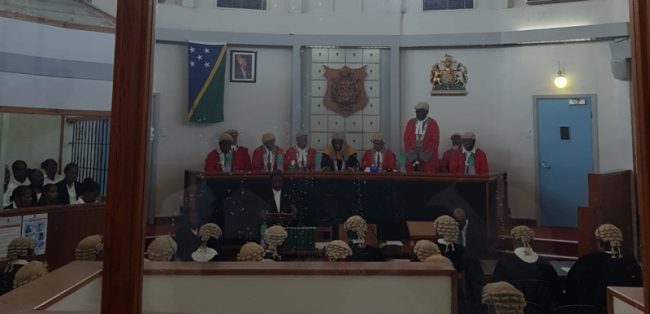 High Court welcomes the two new judges and the 15 new lawyers. Photo courtesy of Priscilla Pitakaka.