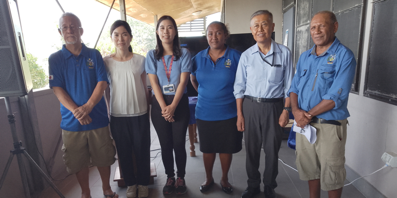 Japanese and Government officials