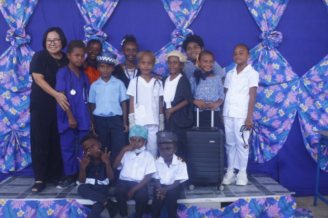 Junior Category speech contestants