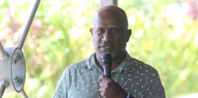 Mr James Ngwaerobo, Principal Fisheries Officer in the Ministry of Fisheries and Marine Resources