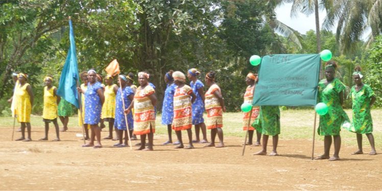 NEDCA Women’s Savings Club in Nusatuva commmunity Kolombangara WP