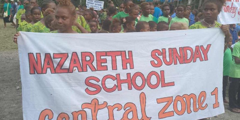 One of the participating groups