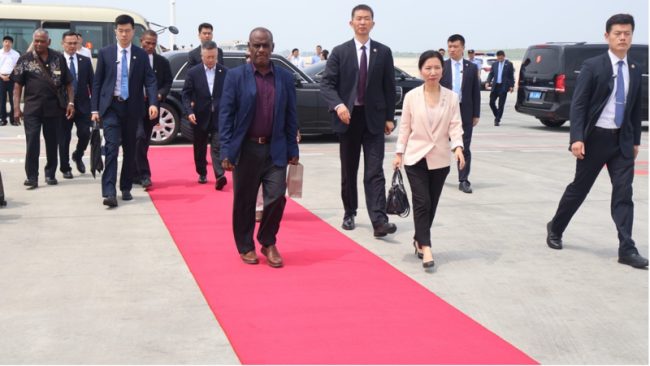 Recap- PM Manele on his arrival for PALM 10 in Tokyo where he also held bilateral discussions with his Japanese counterpart Prime Minister Fumio Kishida