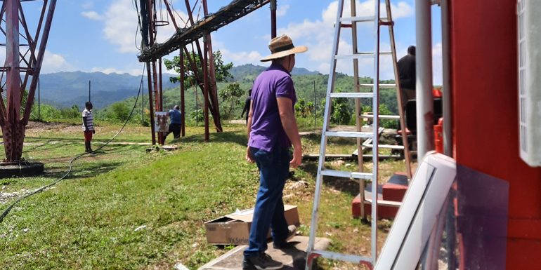 SIBC and ABC FM ANTENNA Installation- Auki