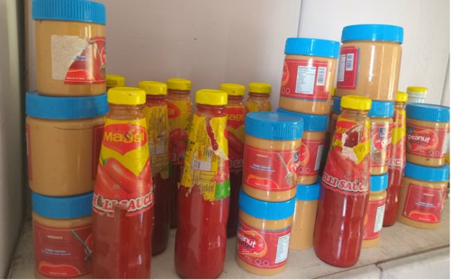 Some of the expired goods discovered in the Bangladeshi-owned shop in the eastern outskirts of Honiara