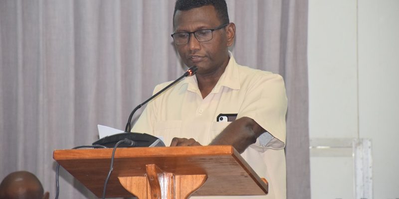 MP for Gizo/Kolombangara Jimson Tanangada