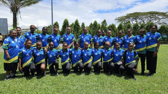 The Under 16 womens team