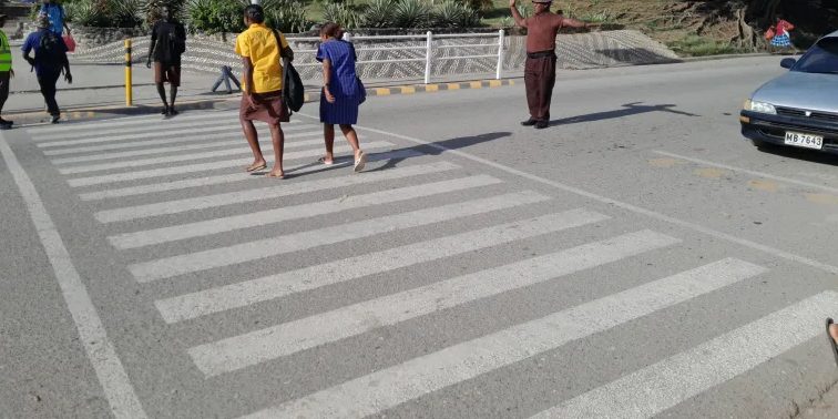 The student was killed while walking through the Zebra crossing