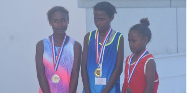 Winners of the 800m hit finals Tuesday