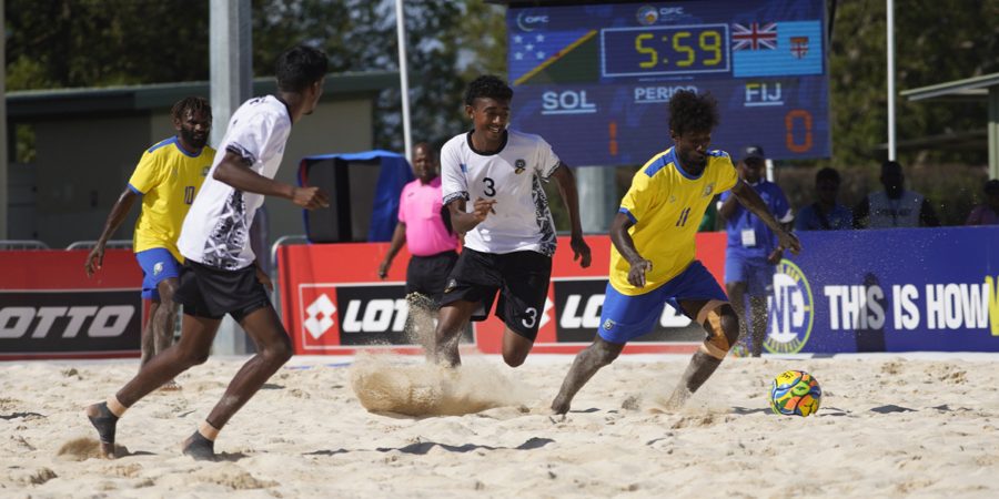 Action of the match. Photo OFC