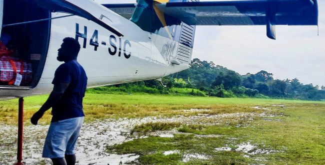 Atoifi airport in bad state