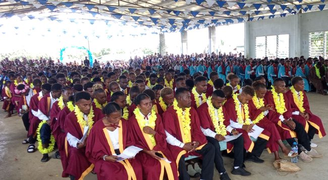 Aligegeo graduates celebrating their achievements at the Graduation Ceremon