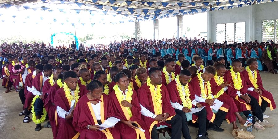 Aligegeo graduates celebrating their achievements at the Graduation Ceremon