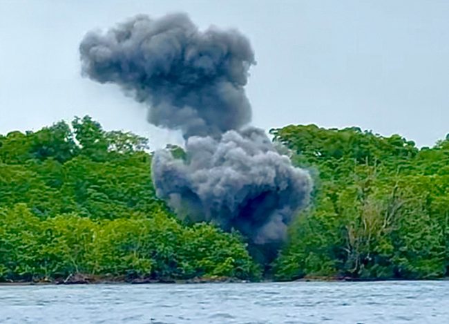 Destroying of UXO’s