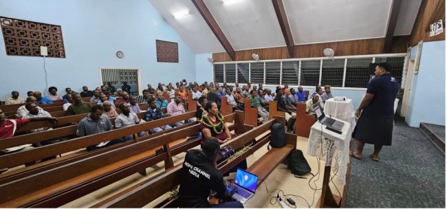 Digital Disciplesahip Training Program for Eastern Region in Auki