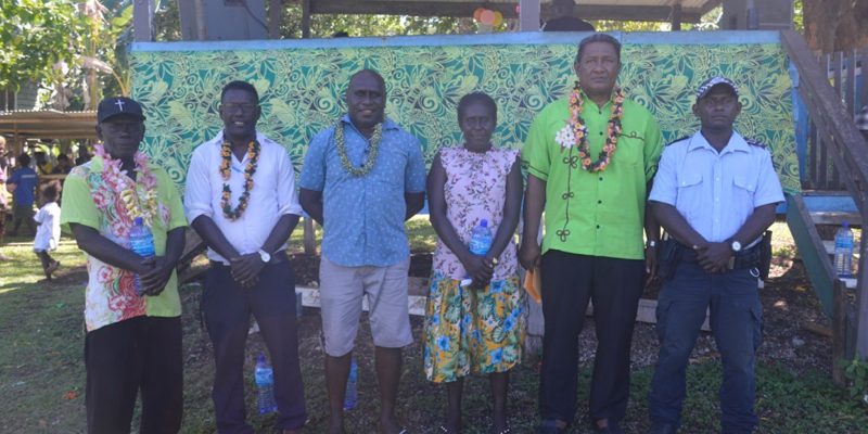 Officals pose for a group photo