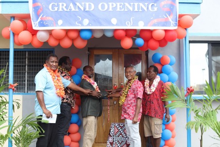 Officials durign the opening