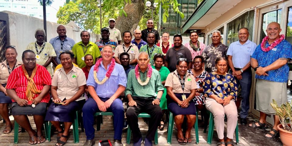 Participants at the training