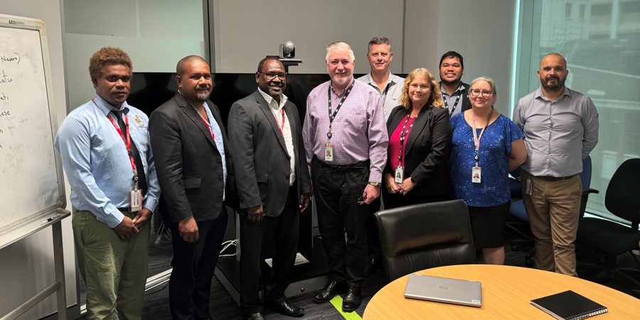 Solomon Islands and Australian Immigration Officials in Australia last week