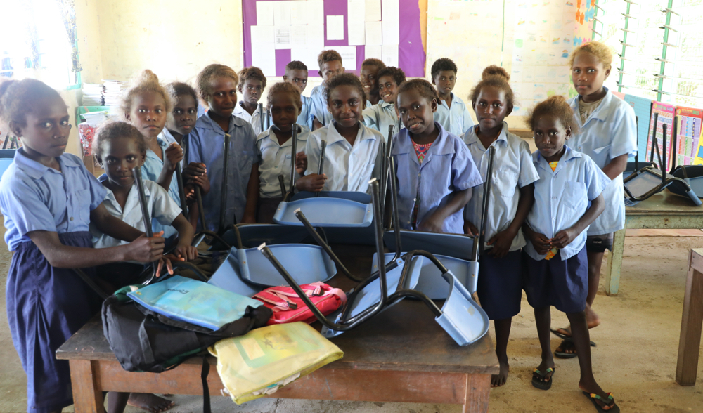 ‘Friends of Solomons’ supports Vare-Tutty sch with new furniture ‘Friends of Solomons’ supports Vare-Tutty sch with new furniture