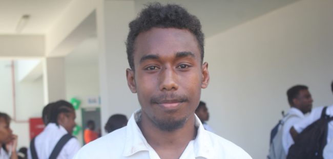 Young John Salus hopes to become a civil engineer to shape a better future