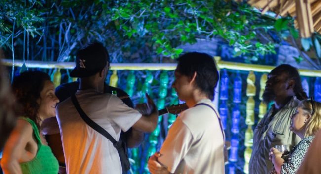 Welcome dinner at Dreamcast for the artists and producers