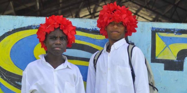 Boti Savanga and Lester Lino Fulesau