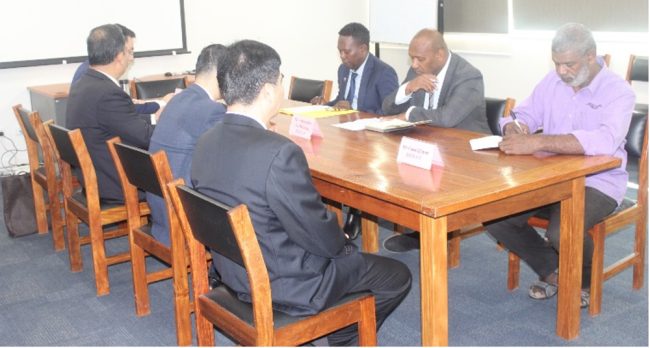 During a meeting this morning at MPGIS office.