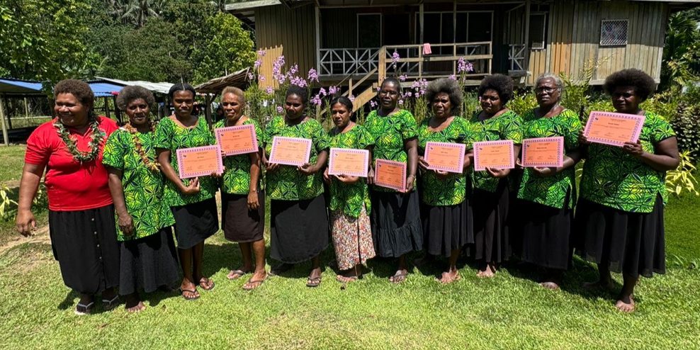 First group of women to graduate from Literacy and Numeracy Training through CBSP