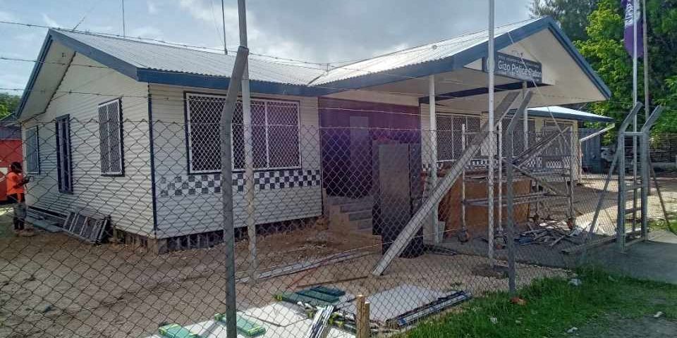 Gizo Police station, Western Province