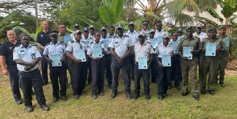 NZ Police, RSIPF deliver mindset training in WP