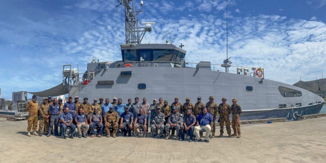 PNG Defence Force taking part in Operation Kurukuru. The Operation involved 15 FFA Members with the support of the Pacific QUADs.