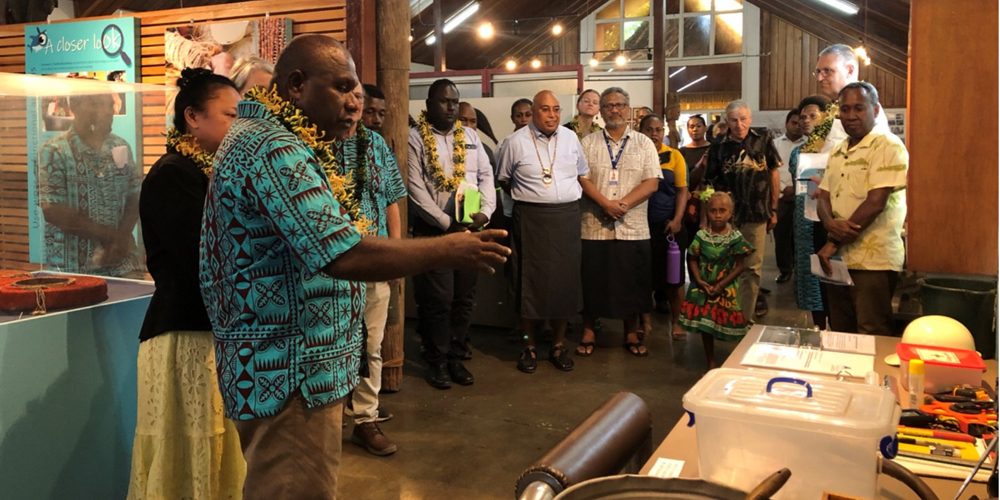 Solomon Islands National Museum Deputy Director Lawrence Kiko