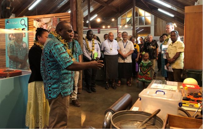 Solomon Islands National Museum Deputy Director Lawrence Kiko