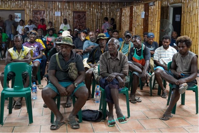 Some of the South Guadalcanal Constituency community leaders