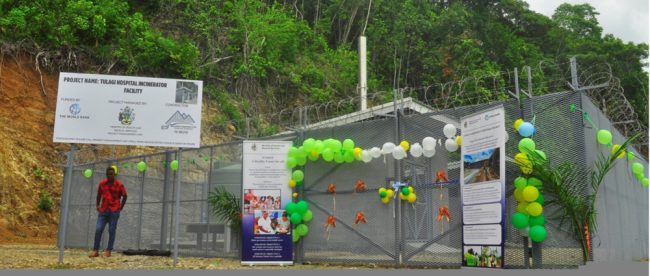 The Tulagi Hospital Incinerator Facility