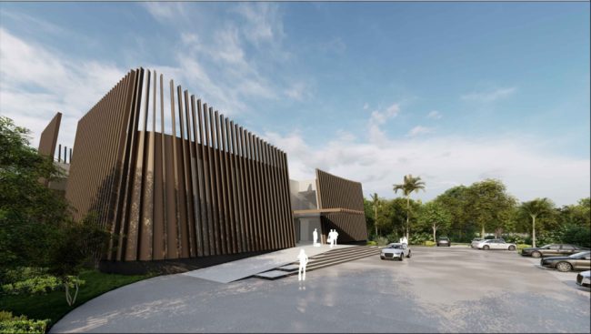 The new aviation complex