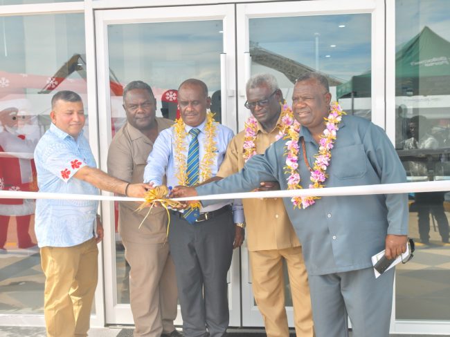 Cutting of the ribbon