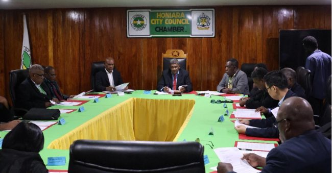 The HCC during their deliberation on the HCC 2025 Budget