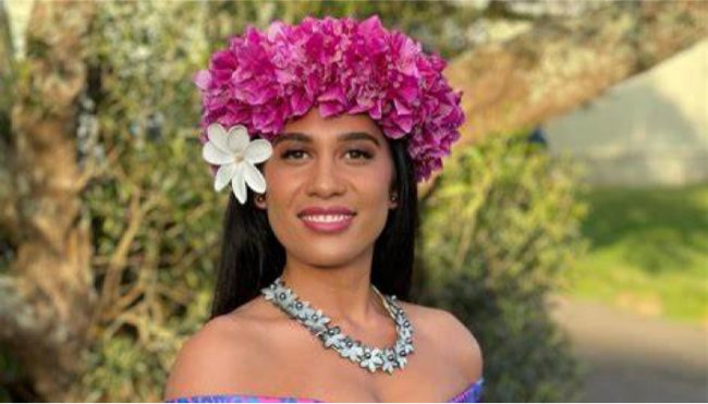22-year-old Miss Cook Islands Aotearoa, Ngatepaeru Marie Maoate