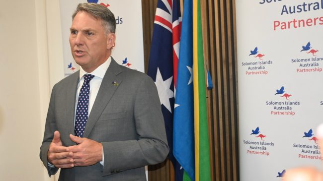 Australian DPM Richard Marles