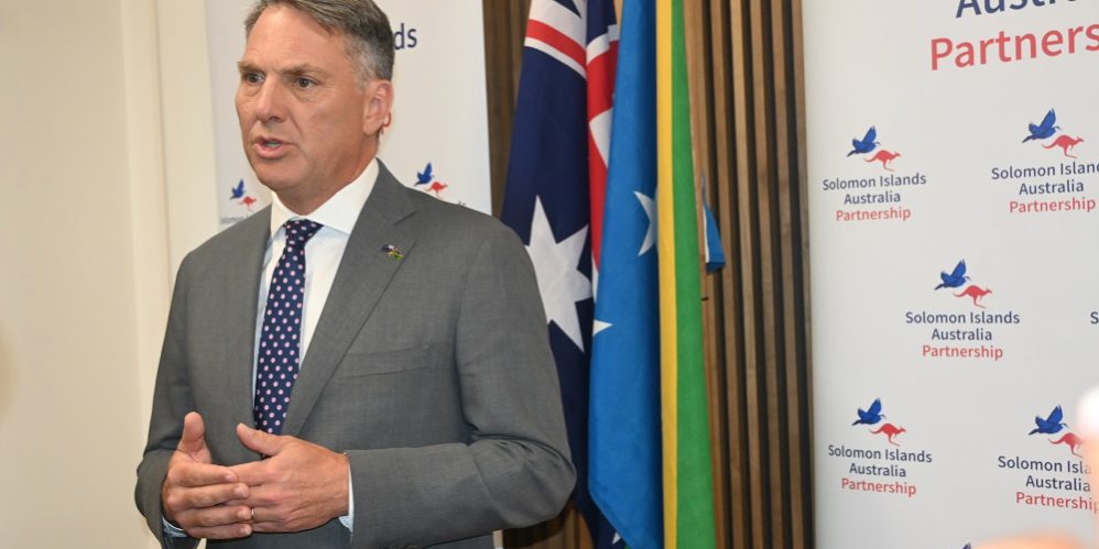 Australian DPM Richard Marles