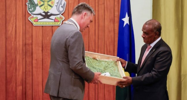 Australia’s Deputy Prime Minister and Minister for Defence, the Hon Richard Marles MP met with Hon Prime Minister Jeremiah Manele.