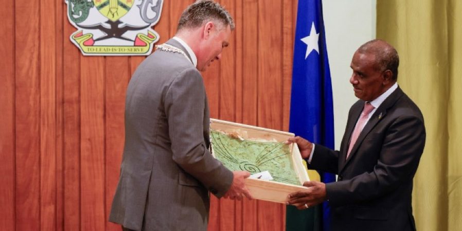 Australia’s Deputy Prime Minister and Minister for Defence, the Hon Richard Marles MP met with Hon Prime Minister Jeremiah Manele.