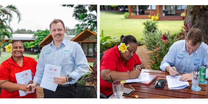 Coral Sea’s Signing