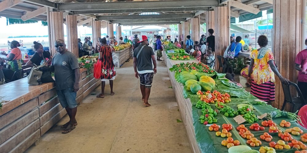 Gizo main market