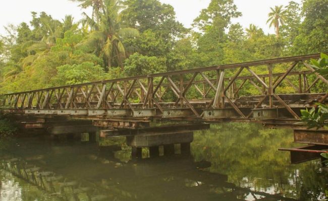 Kesao Bridge Visale North west Guadalcanal