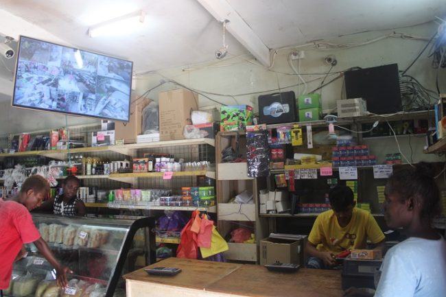 One of the foreign owned shops in Giizo